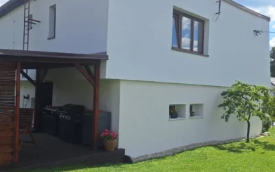 Nátěr fasády Jistebník – Nový Jičín