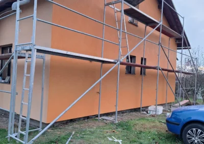 Zateplení fasády, tepelné čerpadlo a výměna oken