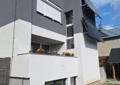 Zateplení fasády, soklu a úprava schodiště Ostrava-Lhotka